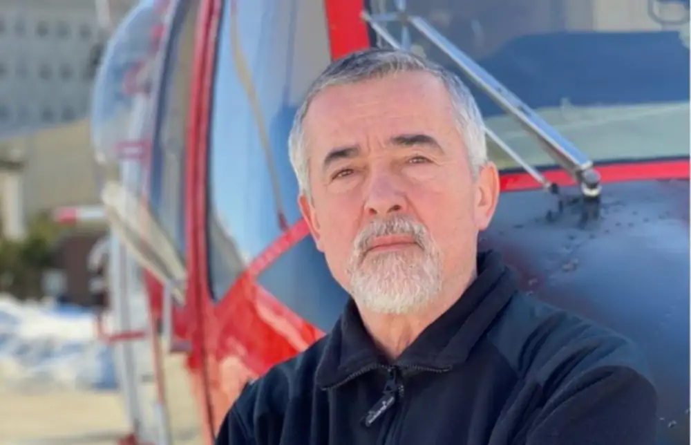 Były pilot TOPR - Andrzej Śliwa