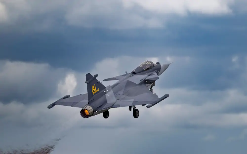 Gripen E sterowany przez sztuczną inteligencję Centaur